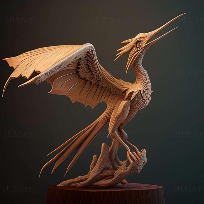 3D модель Cacibupteryx (STL)